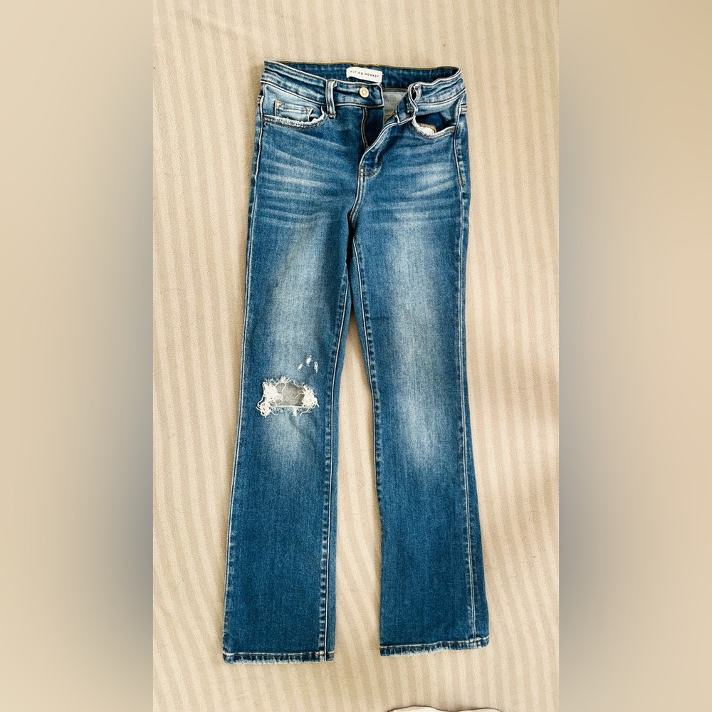 Flying Monkey Bergenia High Rise Boot Cut Size 25 Jeans